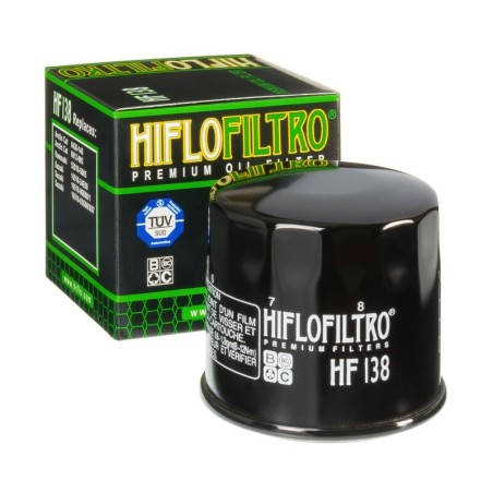 Filtre à huile Hiflofiltro HF138 - Rider's 34