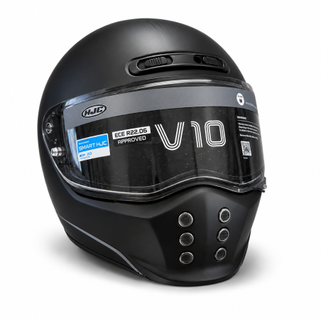 CASQUE HJC V10 TAMI NOIR MAT - Rider's34