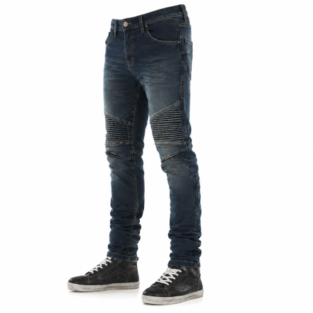 JEAN MOTO HOMME OVERLAP CASTEL DIRT 2 - Équipements du motard/Pantalons - riders34