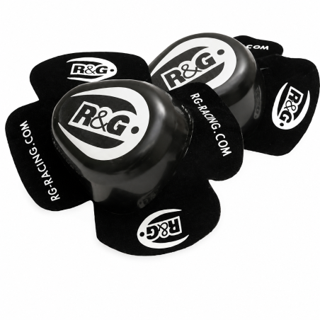 Sliders de genoux R&G Racing Aero Noir - Équipements du motard/Accessoires pilote et passager - Rider's 34