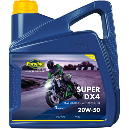 Huile moteur 4T Putoline Super DX4 20W50 - Rider's 34