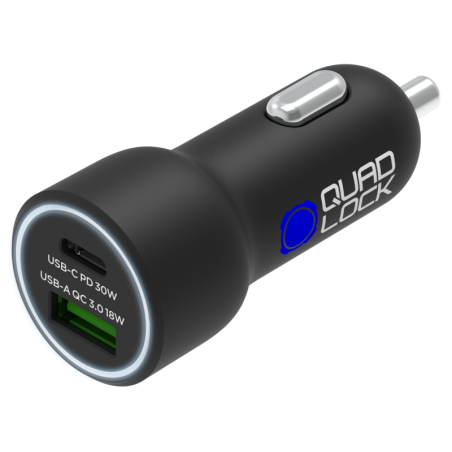 Chargeur allume-cigare USB double moto - Rider's 34