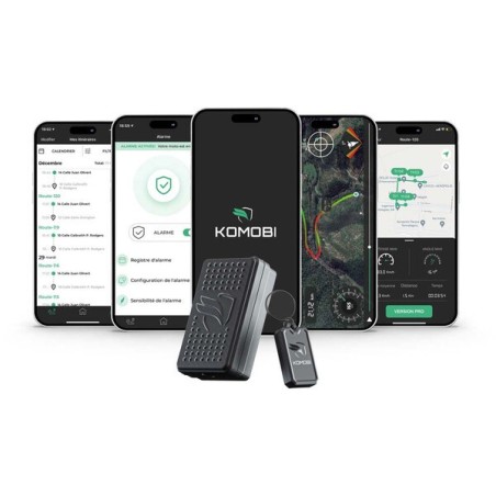 Traceur GPS moto Komobi 4G Max 3 ans - Rider's 34
