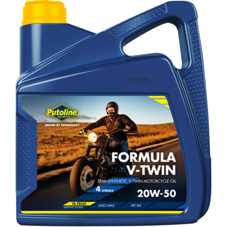 Huile moteur 4T Putoline Formula V-Twin 20W50 - Rider's 34