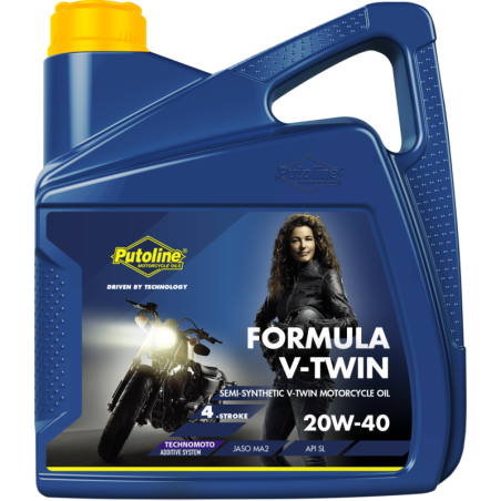 Huile moteur 4T Putoline Formula V-Twin 20W40 - Rider's 34