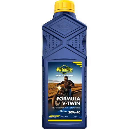 Huile moteur 4T Putoline Formula V-Twin 20W40 - Rider's 34