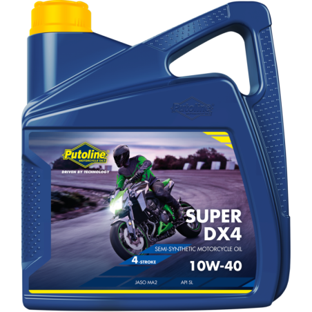 Huile moteur 4T Putoline Super DX4 10W40 - Rider's 34