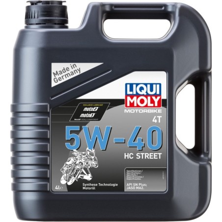 Huile moteur 4T Liqui-Moly 4L 5W40 - Rider's 34