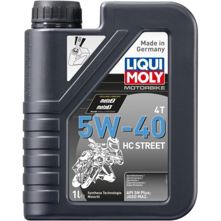 Huile moteur 4T Liqui-Moly 1L 5W40 - Rider's 34
