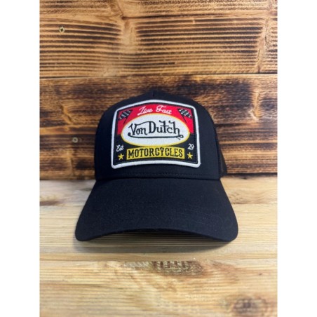 Casquette moto Von Dutch Trucker Blacky - Rider's 34
