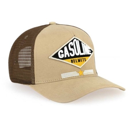 Casquette moto Trucker Gasoline Sahel - Rider's 34