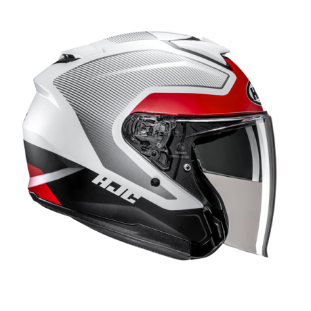 Casque moto HJC i31 Tevis Blanc / Noir & - Rider's 34