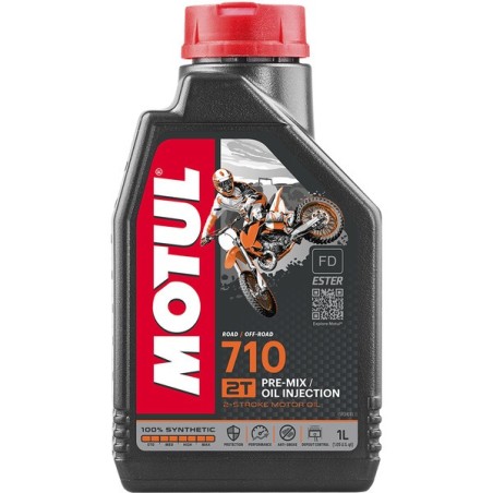 Huile moteur 2T Motul - Rider's 34