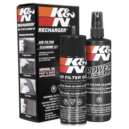 Kit entretien filtre à air sport K&n moto - Rider's 34