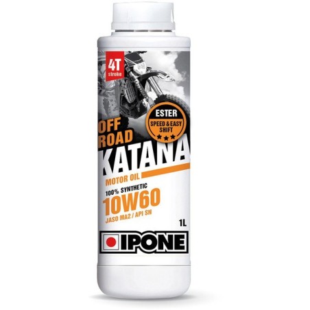 Huile moteur 4T Ipone Katana Off Road 10W60 - Rider's 34