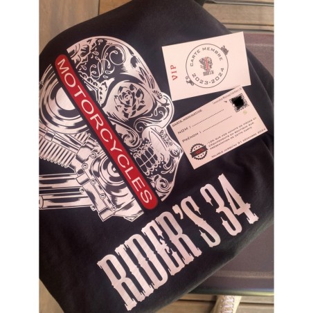 Carte membre Homme - Rider's34