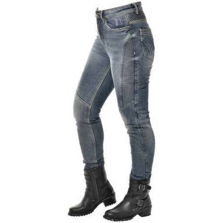 JEAN OVERLAP LEXY BLUE WASH - Rider's34