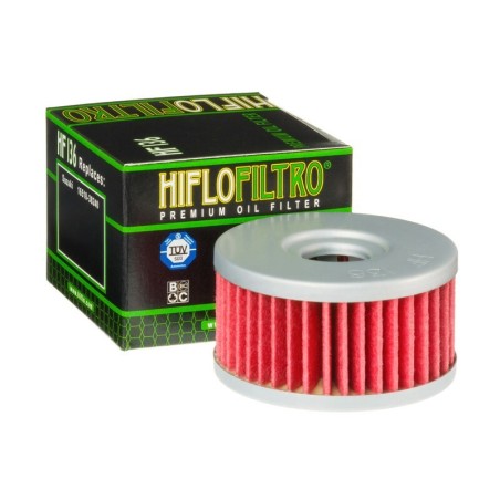 Filtre à huile Hiflofiltro HF136 - Rider's 34