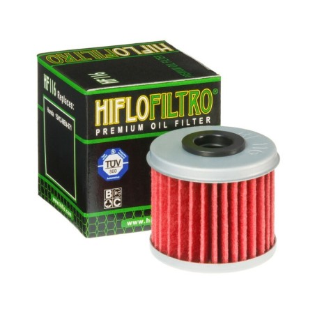 Filtre à huile Hiflofiltro HF116 - Rider's 34