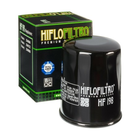 Filtre à huile Hiflofiltro HF198 - Rider's 34