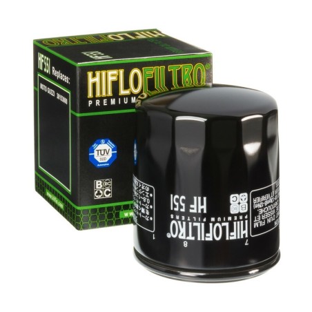 Filtre à huile Hiflofiltro HF551 - Rider's 34
